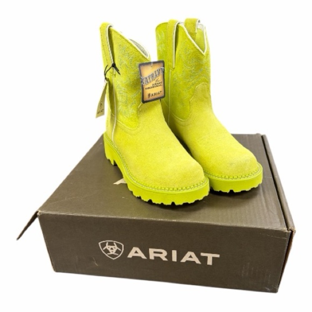 Ariat Electric Lime Western Boots